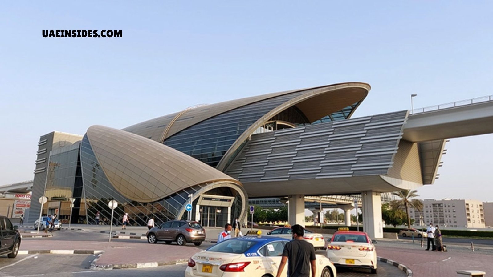 Dubai Airport Free Zone Metro Station 1