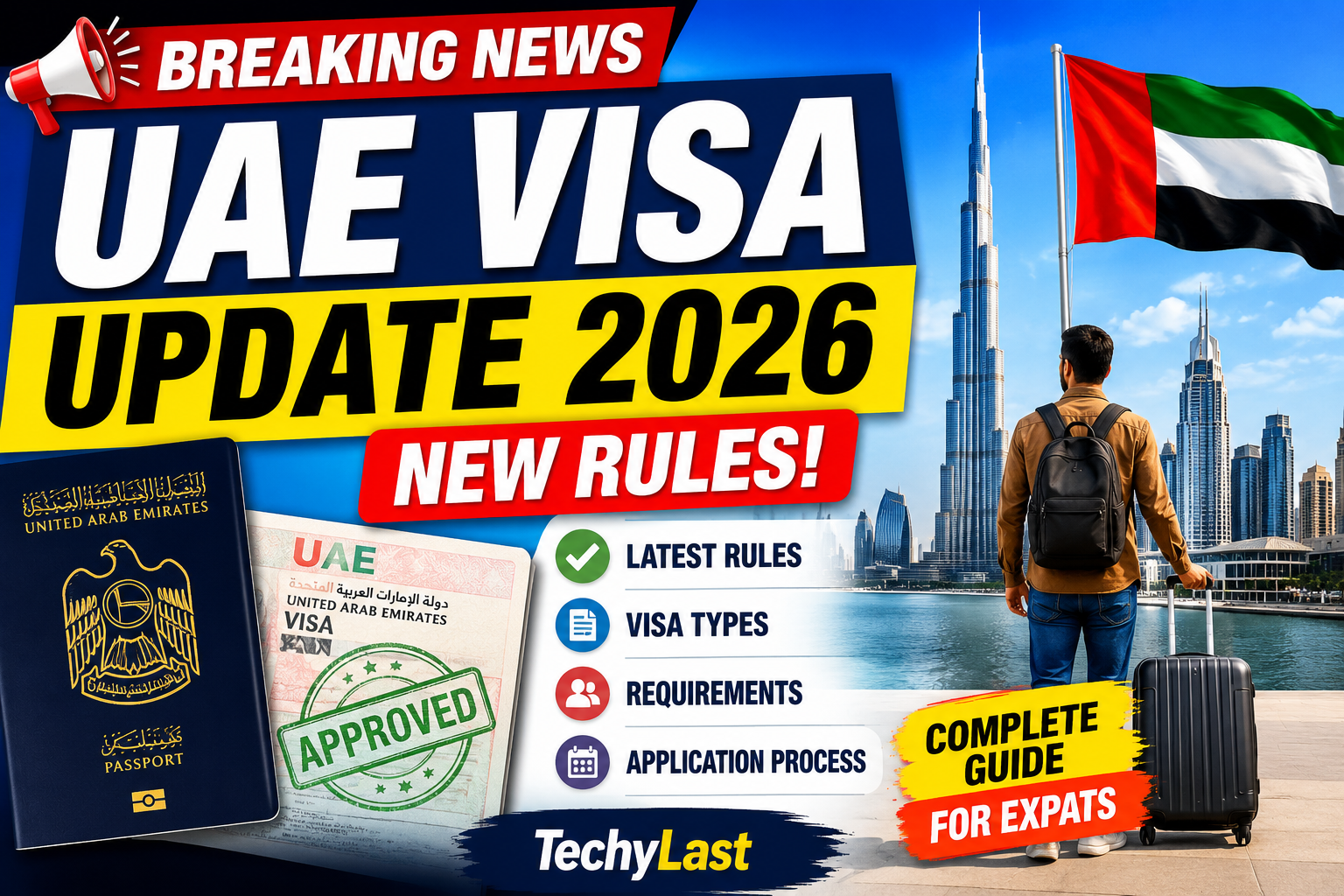 UAE Visa Update 2026: Latest Rules, Types & Requirements